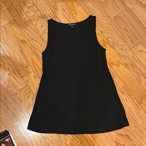 Eileen Fisher Black Fitted Tank Top